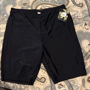 Mazu Swim Women’s 18W Black Swim Shorts